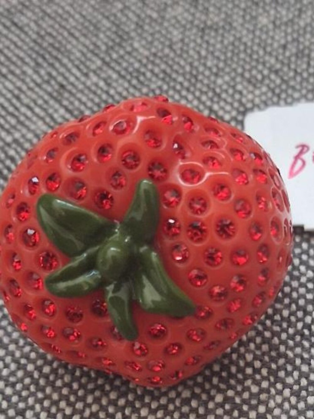 Betsey Johnson Strawberry Ring